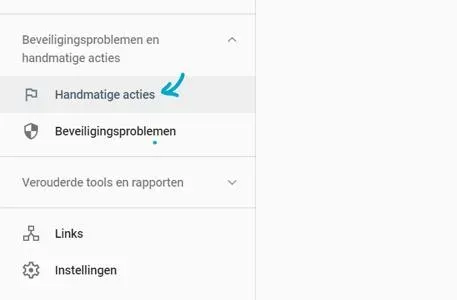 search console penalty website niet vindbaar google