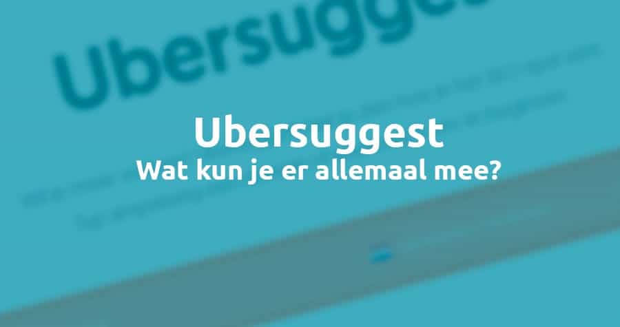 ubersuggest seo tool